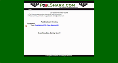 Desktop Screenshot of poolshark.com